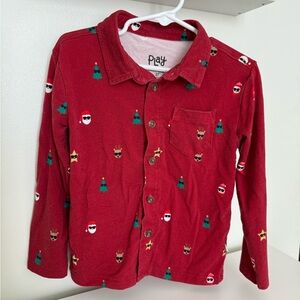 Christmas Little Sleepies Long Sleeve Polo